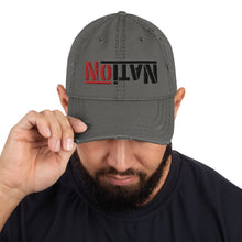 Load image into Gallery viewer, NoNation Distressed Dad Hat
